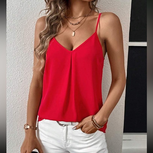 Luxe solid cami top - Picture 1 of 5